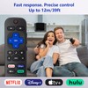 Replacement for Roku-TV-Remote, Compatible for TCL Roku/Hisense Roku/Onn Roku/Sharp Roku