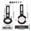 X-STYLE Motorcycle Stay, Work Light, Bracket, Φ0.9 - 1.4 inches