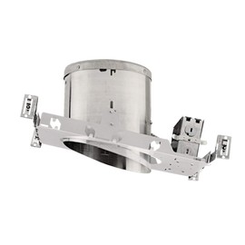 NICOR Lighting 6 inch Sloped Recessed Housing for New Construction Applications, IC-Rated (17022A)