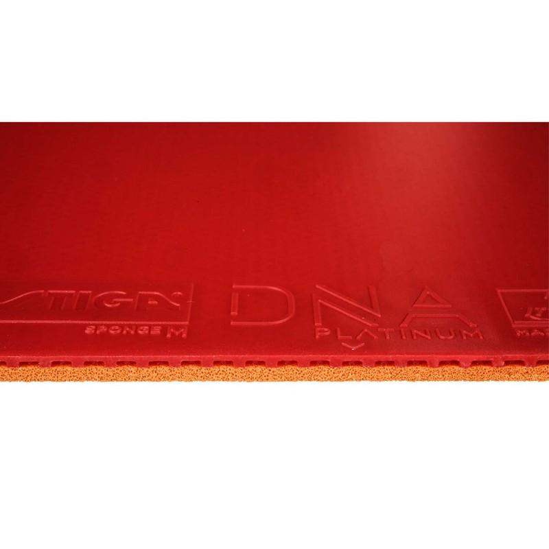 STIGA 1712050521 Table Tennis Rubber, Tension Type, Soft Backing, DNA,