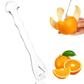 Orange Peeler Tool,Stainless Steel Orange Citrus Peelers Tool,Grapefruit Cutter with Hanging Hole,Fruit Peeler Easy Peel Skin Remover for Oranges, Grapefruits, Lemons