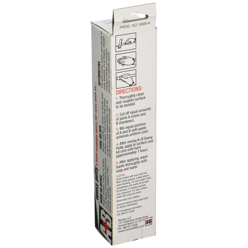 A+B Epoxy 9906K Gray A+B Rezolin Epoxy Kit, 14 oz.