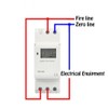 Timer Switch, Weekly THC15A 16A Digital LCD Programmable Timer DIN