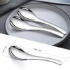 6 PCS Soup Spoons,Stainless Steel Table Spoons for Rice Soup,Thick