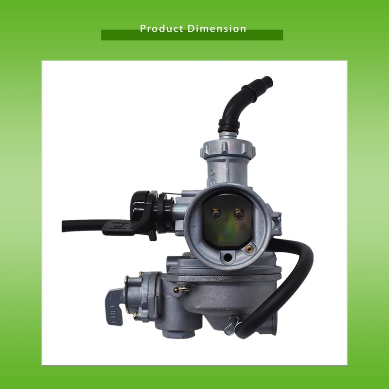 waltyotur Carburetor Carb with Throttle Cable Replacement for Honda ATV