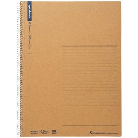 マルマン ノート リングノート 6.5mm 罫 ベーシック A4 80枚 N235ES