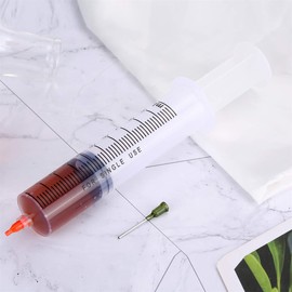 14 Pcs - 100ml Syringes with 14ga Blunt Tip Needles With Syringe Caps and Transparent Tube for Refilling and Measuring Liquids, Oil or Glue Applicator