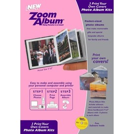 Zoom Album Three 3x3" Photo Covers Kit