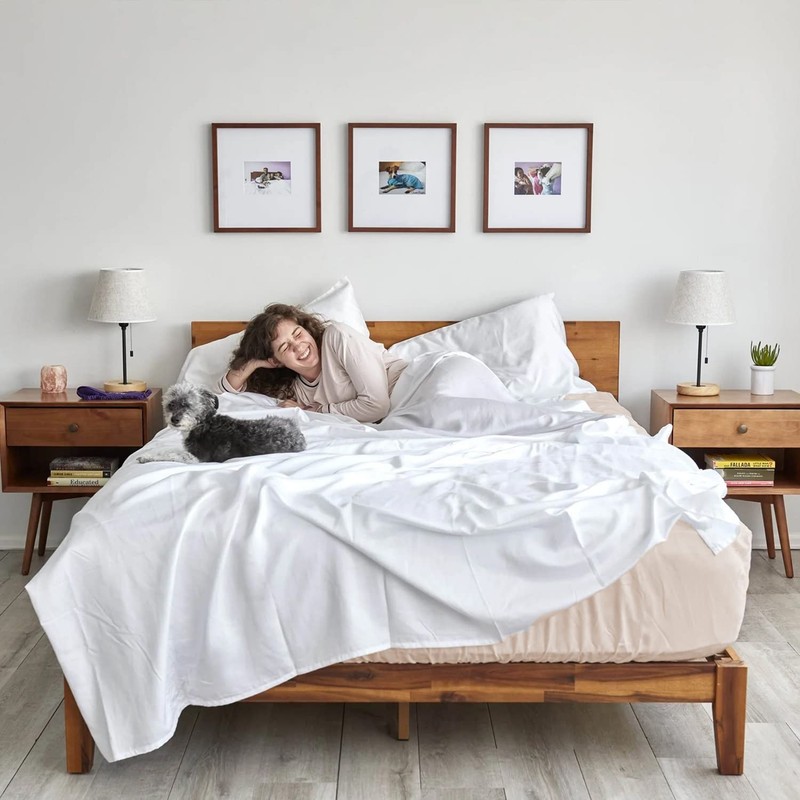 AR Ware King Size Bedding Fitted Sheets 100% Egyptian Cotton