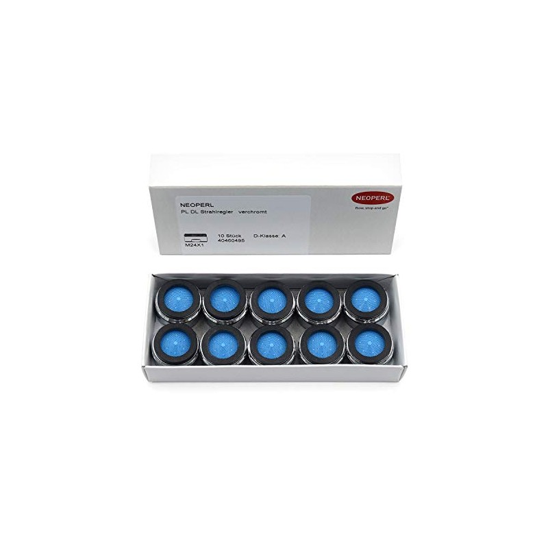 Neoperl 40460495 Perlator DL Strahlregler M24x1, M24, 10 Stück (1er