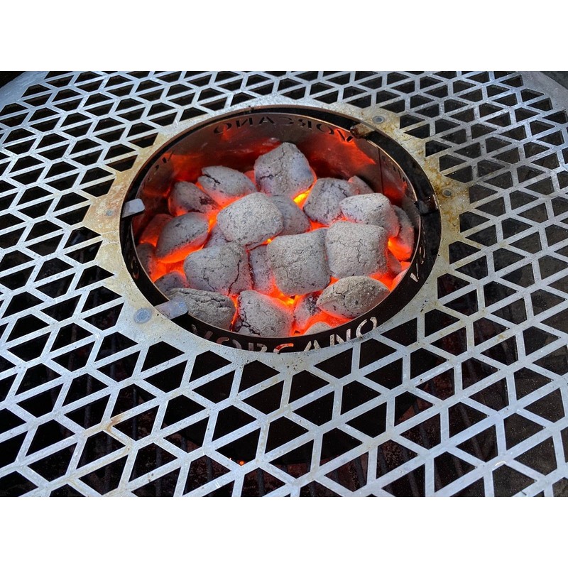 Vorcano BBQ Brand Stainless Steel Vortex Charcoal Grill Cone BBQ