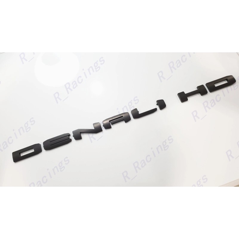 GMC OVERLAY Matte Black DENALI HD DENALI SIERRA Emblem 2020+GMC