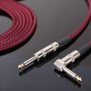 BESTU Guitar Shielded Guitar Cable 6m Guitar Bass Electronic Drum