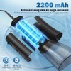 Irrigador Bucal Portatil, 6 Puntas y 3 Modos, 350ML, Limpieza