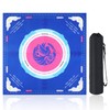 Portable Mahjong Mat,31.5 Inch Mahjong Mat with Rules for Table,Anti