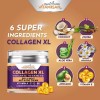 Crema facial de colágeno con bomba sin aire vitamina botánica
