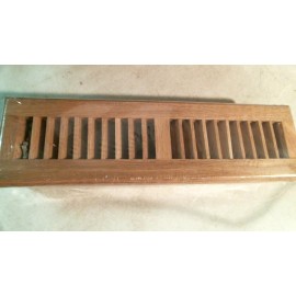 Unbranded Solid Oak Floor C168-OLF Diffuser/Vent, 2" x 12", FREE SHIPPING
