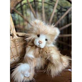 Charlie Bears - Nadine | 2022 Teddy Bear Plush - Fully Jointed Collectable Cuddly Soft Gift - 15"