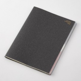 Midori Double Schedule Notebook 2026 B6 Monthly Black 22381006 (Starts in October 2025)