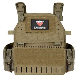LASVENIS Tactical Vest for Men Quick Release Vest Adjustable Breathable LightWeight Vest for Training Outdoor