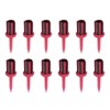 YOKIVE 12 Pcs Golf Tees Brush Type, Low Resistance Plastic