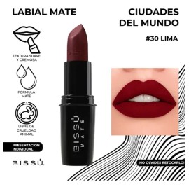 Labial Bissu Formula Mate Ciudades Del Mundo                                                                                                          