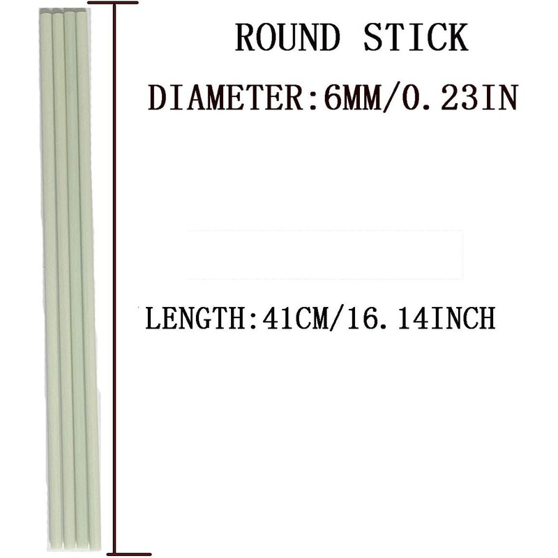 Upone 2Pair Replacement Fiberglass Stick for Directors Chairs Director Chair
