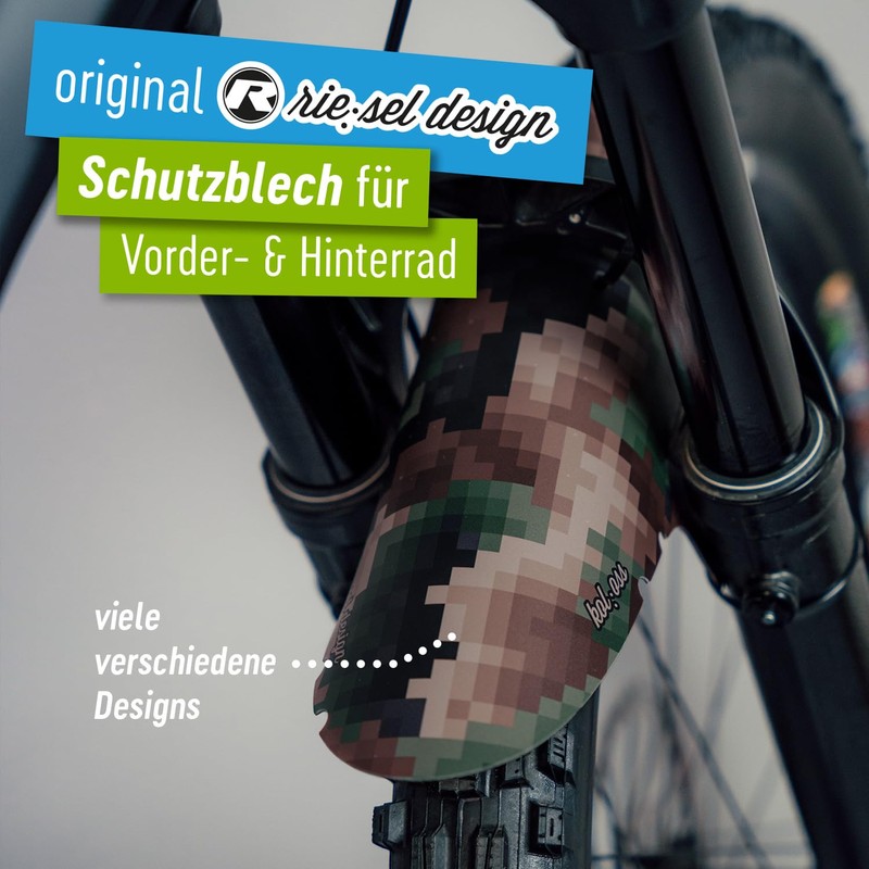 Riesel Design 1x Mudguard - kol:OSS - XL MTB Mudguard