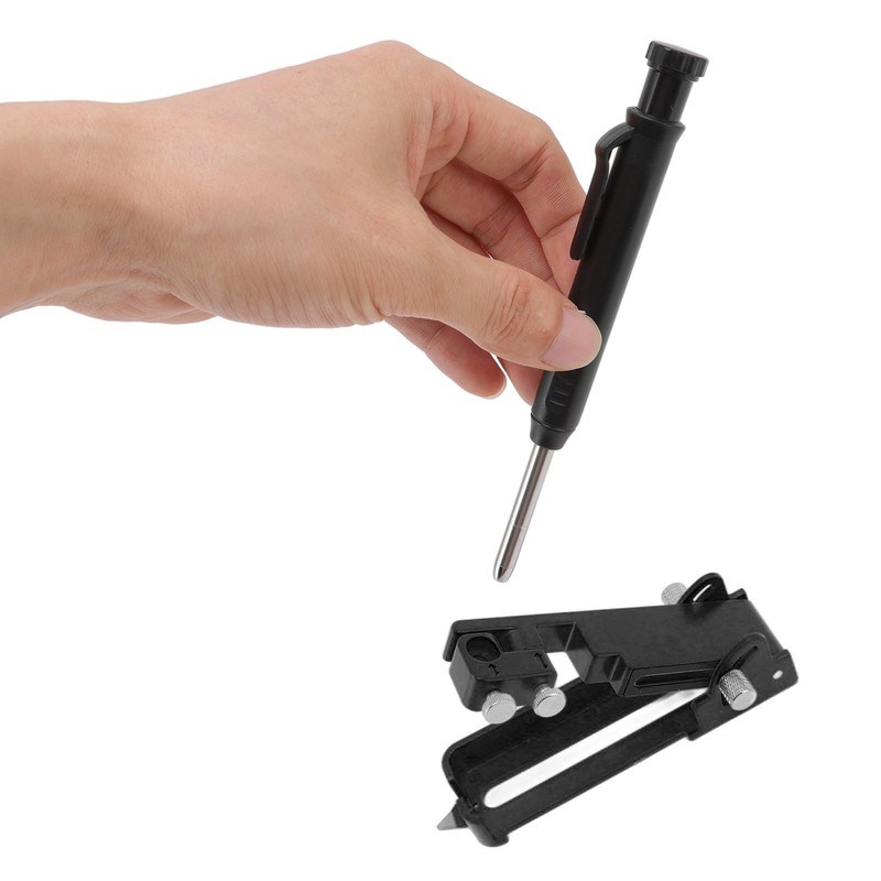 Multifunction Scribing Tool Construction Pencil Aluminum Alloy DIY Woodworking Marking
