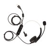 USB Business Headset Noise Reduction Single Sided Ear Headphone Supports