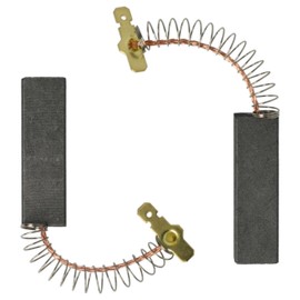 vhbw 2x Carbon Brush replacement for Constructa 616505 for washing machine