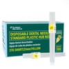 LA MIERE Agujas dentales desechables de plástico premium (100 unidades)