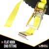 US Cargo Control Side Mount Wheel Net with Ratchet and