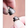 tikey Titanium Magnetic Key Holder, Quick Release Keychain, Detachable Magnetic
