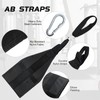 Hanging Ab Straps for Pull Up Bar: Gym Ab Sling