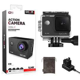 SJCAM SJ4K 4K30FPS Action Camera WiFi Ultra HD Underwater Camera 170 Degree Wide Angle 98FT Waterproof Camera with Case