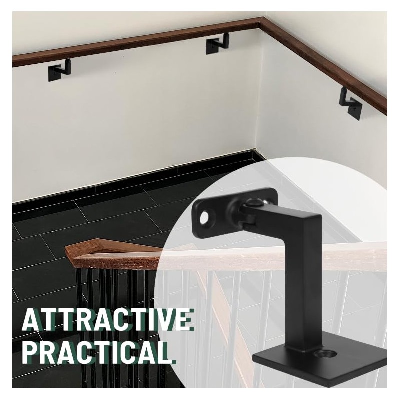 3TO 5 Pack SS304 Adjustable L-Shape Heavy Duty Wall Square