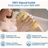 Esponja de Lufa Natural AhaTopia 6'' – Exfoliación Suave y