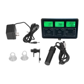 7in1 Water Quality Tester Pen, PH ORP EC TDS CF Humidity Temperature Water Testing Meter for Aquarium Tank Fish Tank, Backlight Display, Instant Results