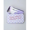 DAISO Tin Case Mini Brush Set of 7