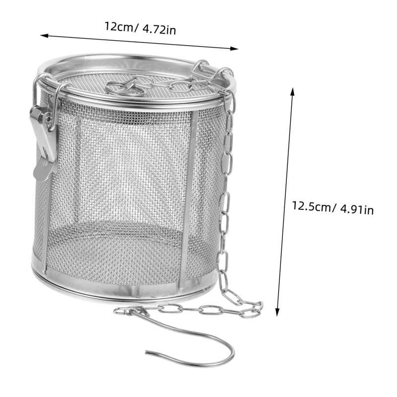 OHPHCALL Stainless Steel Seasoning Strainer Leak Infuser Basket for Tea