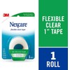 Nexcare Flexible Clear Tape 1 Inch 10 Yards