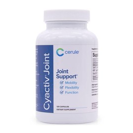 Cerule Cyactiv Spirulina Support Supplement – Natural Joint and Muscle Comfort Formula for Mobility, Energy, and Whole-Body Wellness – Cellular Protection with Antioxidants – 60 Vegetarian Capsules