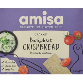 Amisa Organic Buckwheat Crispbread 150g (PACK OF 2)