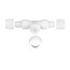 RecPro RV Plumbing Hardware | 06820 | 3-Way Compression Tee