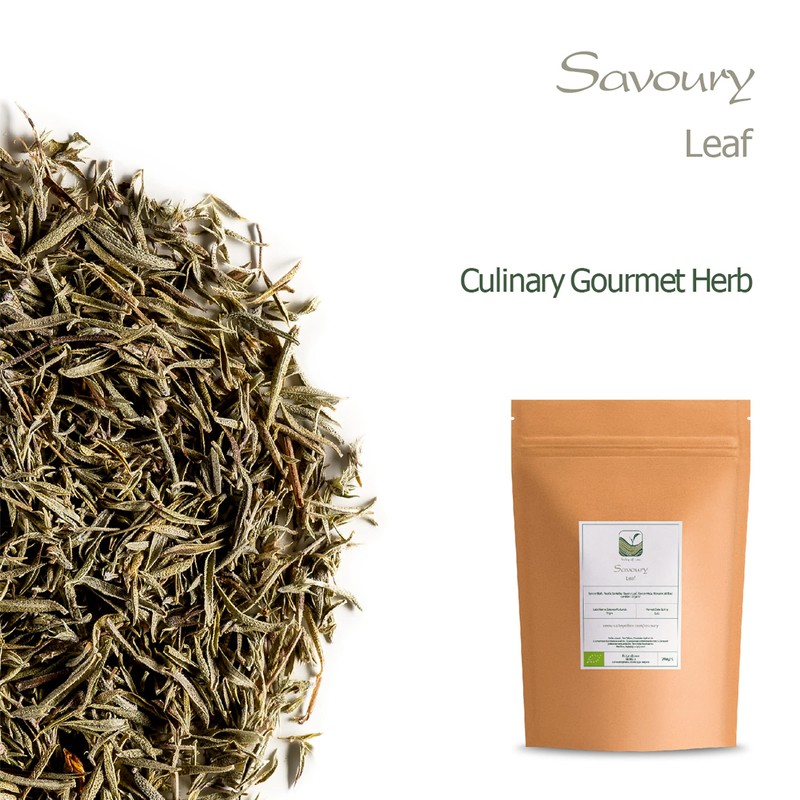 Savory Organic Culinary Whole Herb - Quality Savoury Leaf -