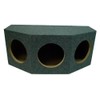 Car Audio Triple 10" Sealed Subwoofer Rear Angle 3 Sub