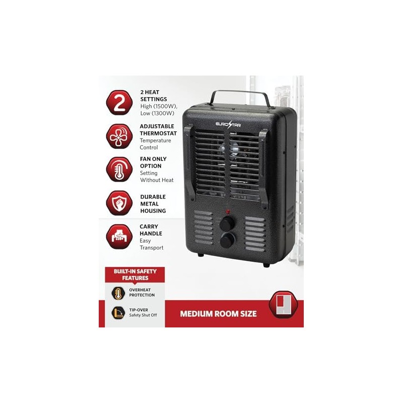 EUROSTAR MH680 Milkhouse Utility Heater