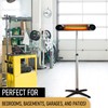 Veito Adjustable Tripod Stand for Infrared Heaters - Heavy-Duty &