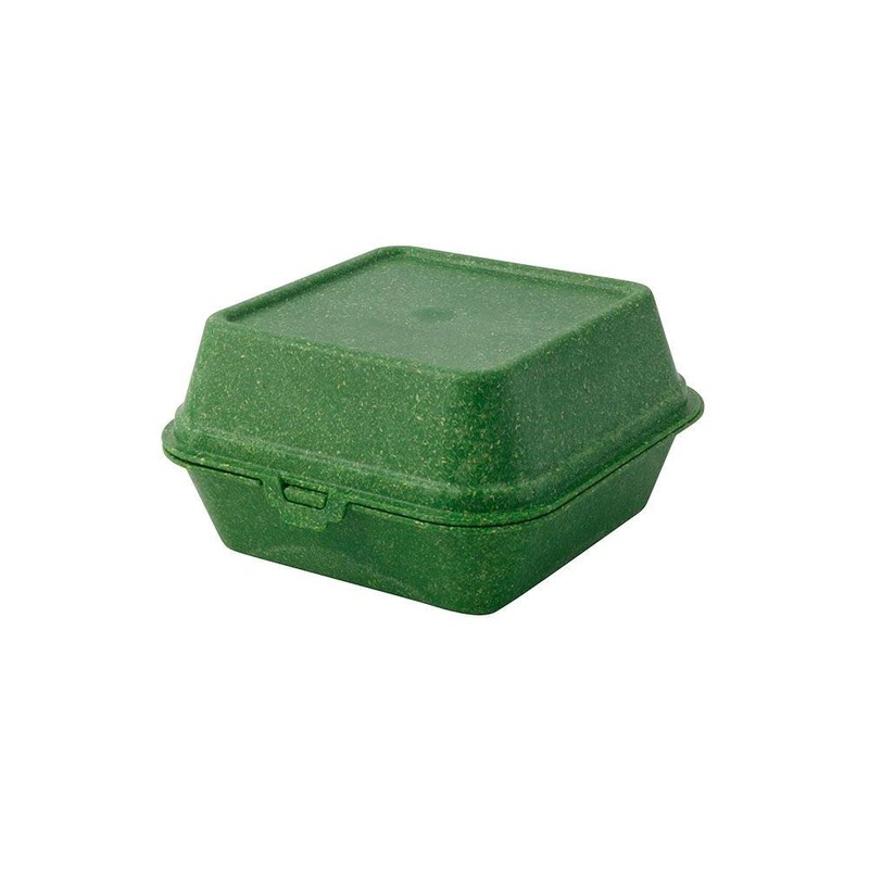 BIOZOYG Reusable burger boxes, pack of 15, to-go packaging for